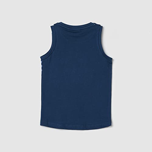 Image of Max Boy's Printed Sleeveless Regular Fit T-Shirt