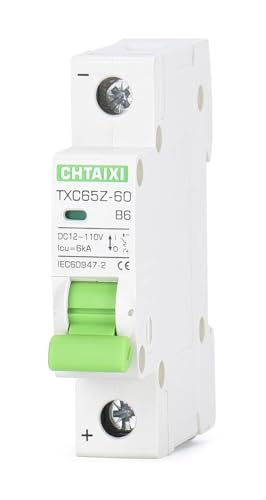 Disyuntor Miniatura de 12 V-110 V CC protector automático 10A 2