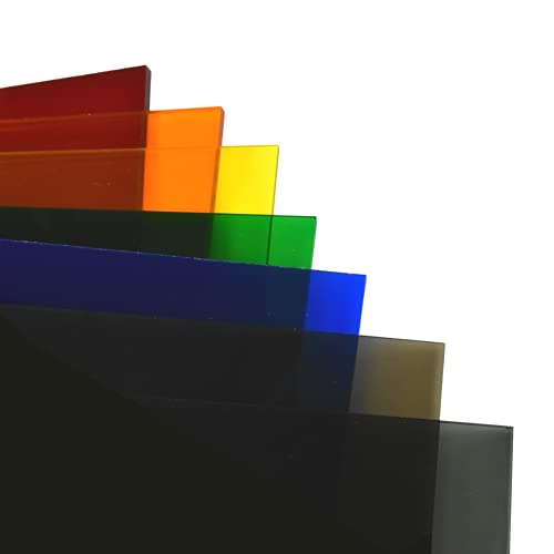 BuyPlastic 2370 Bronze Transparent Colored Acrylic Plexiglass Sheet 1/8