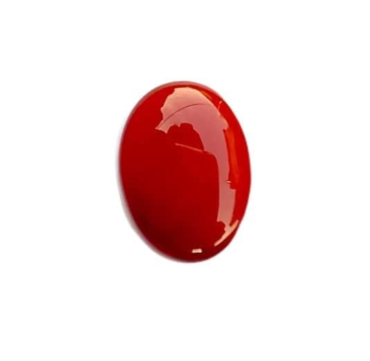 Pierre Sulemani Hakik de 5 carats rouge véritable avec certificat de laboratoire