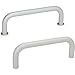 J.W. Winco 425-AL-8-55-EL GN 425 Cabinet"U" Handles Round Aluminum, with Tapped Holes