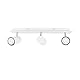 Trio Leuchten Balken in Metall weiß, Spotbalken 3-flammig, exklusiv 3xGU10, Länge: 48 cm 802400301, Weiß Matt