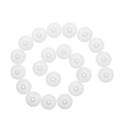 Cabilock DIY Gear Projects Essential: 20pcs Plastic Pulley Wheels Stable Speed Reduction for Motorized Assemblies