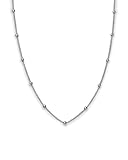 Breite: 44 cm. Rosefield Damen Kugel Halskette Silber JDCHS-J059