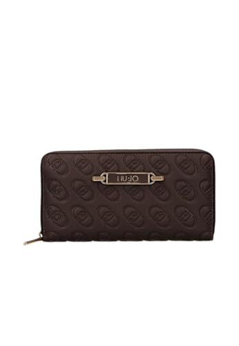 Liu Jo Cartera con cremallera AF4262E0778, marrón, Talla única, Con cremallera