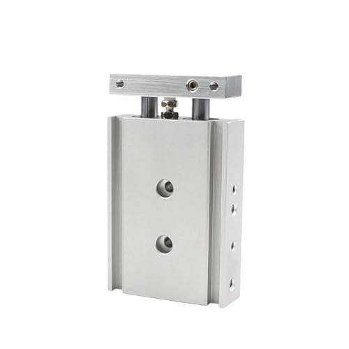 Cilindro neumático doble eje serie CXSM en acero inoxidable de 20mm
