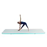 air track ginnastica artistica prezzo Alta sicurezza: il tappetino da ginnastica gonfiabile ispessito è più ammortizzante e insonorizzato e può proteggere meglio la tua sicurezza durante gli esercizi faticosi. Inoltre, la struttura interna del filo ha un certo effetto antiscivolo che aumenta notevolmente l'attrito e impedisce lo scivolamento durante il movimento (si prega di notare che i materiali in PVC non sono antiscivolo in caso di acqua).