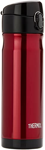 Thermos Stainless Steel Vacuum Insulated Commuter Bottle, 470ml, Red, JMW500R4AUS