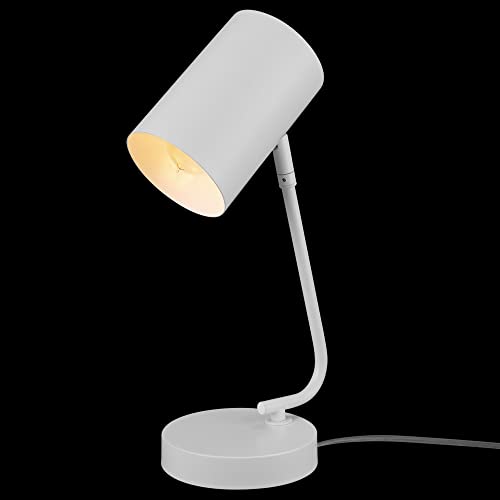 Globe Electric 52222 15" Desk Lamp, Matte White, In-Line On/Off Rocker Switch, Home Décor, Desk Lamps For Home Office, Home Office Accessories, Room Décor, Accent Lighting Lamps, Home Improvement #TOP1