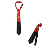 Corbata con bandera de Timor Oriental, orgullo patriótico, color graduado, para hombres y negocios, como imagen 8