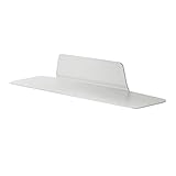 normann copenhagen scaffale da parete jet in alluminio, colore bianco, lunghezza 80 cm, 600992