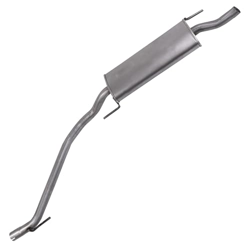 BESTPRICE 1x Endschalldämpfer Kompatibel mit VW GOLF 3 (1H1), GOLF 3 Cabriolet (1E7), GOLF 4 Cabriolet (1E7)