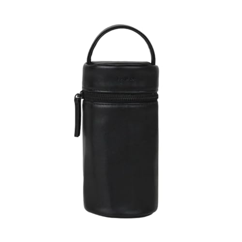 Image of FAWN DESIGN The Bottle Bag, Insulated Bottle Bag for Daycare, Travel and More, Premium Matte Faux Leather Insulated Bag, Cooler Bag Fits Most Standard Bottle Sizes, 4x3.5x7.5 inches