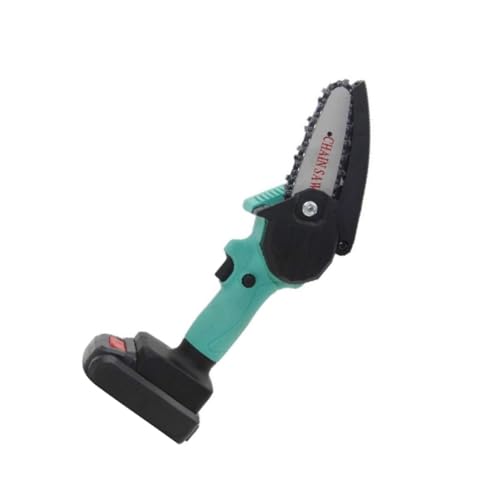 TOYANDONA Scie Electrique Portative Sans Fil Tronçonneuse Pour Coupe Elagage Avec Prise Ue Batterie Lithium