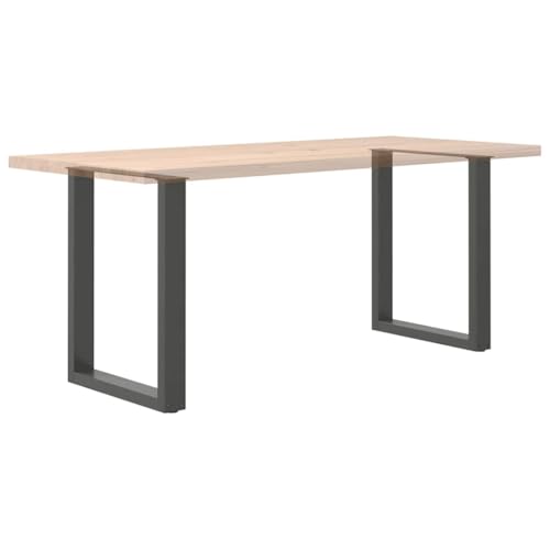 Pieds de table à manger de style industriel en acier réglables 60 cm - 8