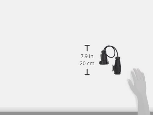 LAS 10012 Adapterkabel Anhänger, 13-poliger Stecker auf 7-poliger Dose, 40 cm