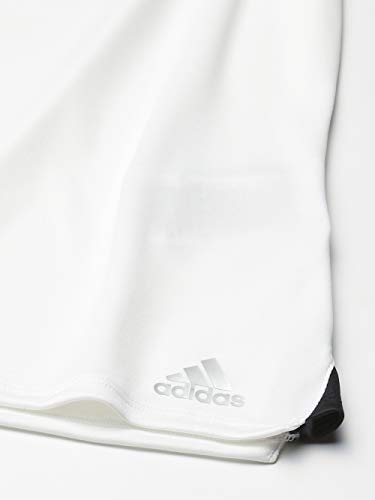 adidas unisex-youth Club Tee White/Matte Silver/Black Medium