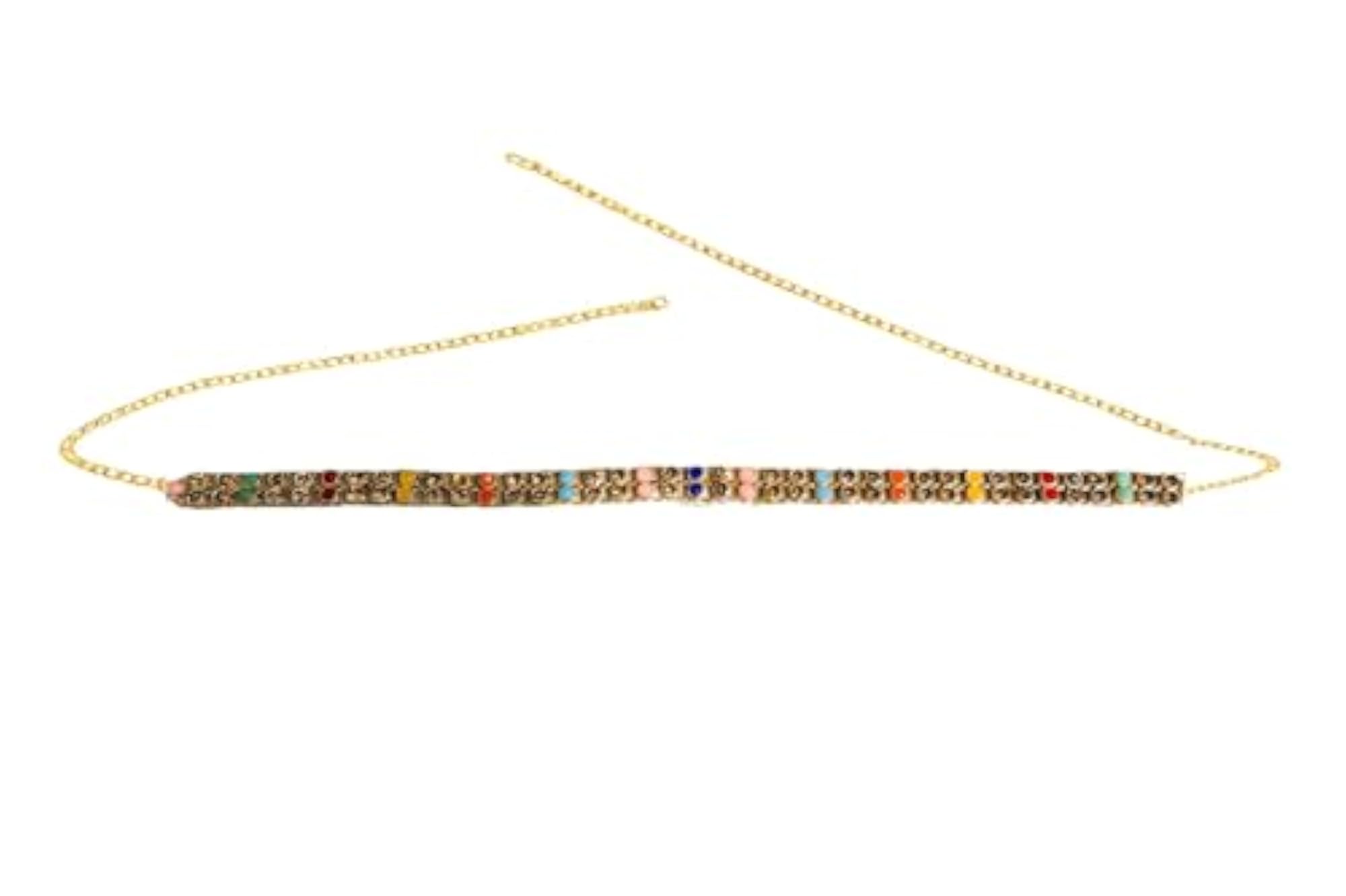 Women's Gold Plated Kamarband Waist Chain, Wedding