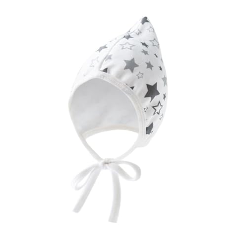 ffgguuiic Soft & Breathable Baby Bonnet Hat with Earflap Designing,Newborns Fetal Caps Comfortable Infants Headwear for 0-12 Month