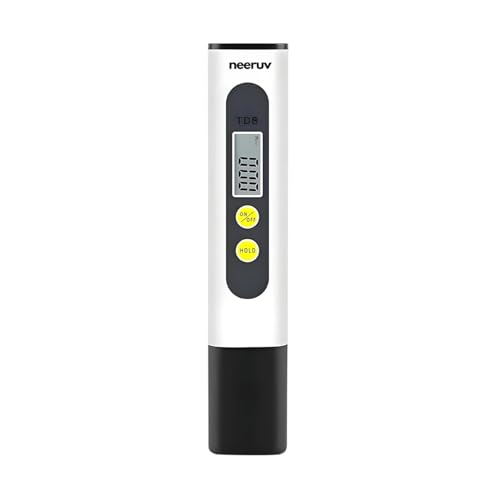 Image of Digital TDS Meter for Water Testing | Total Dissolved Solids (PPM) Tester with LCD Display | Water Quality Checker for RO, Drinking, Aquarium & Swimming Pool (White)
