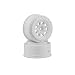 JConcepts Inc. 9-shot 12mm Hex 3mm Offset Wheel White 2pc JCO3420W