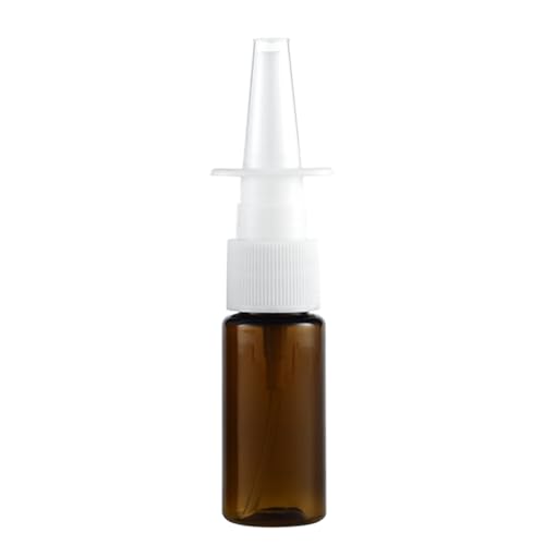 CYDZSRA 15 ml Nasal Vaporisateur Bouteille En Plastique Vide Pompe Brume Nez Pulvérisateurs Pulvérisation Bouteilles Atomiseur Distributeur Maison Maquillage Eau