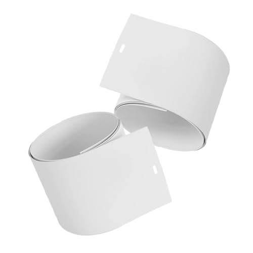 Levemolo Vertical Blind Replacement Blind Repair Parts White PVC No Drill Easy Install