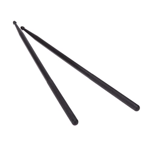 Par de baquetas de nylon ligeras negras miniatura 4