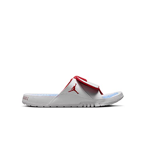 Nike mens Jordan Hydro XI Retro Slippers, White/Varsity Red-varsity Red, 9