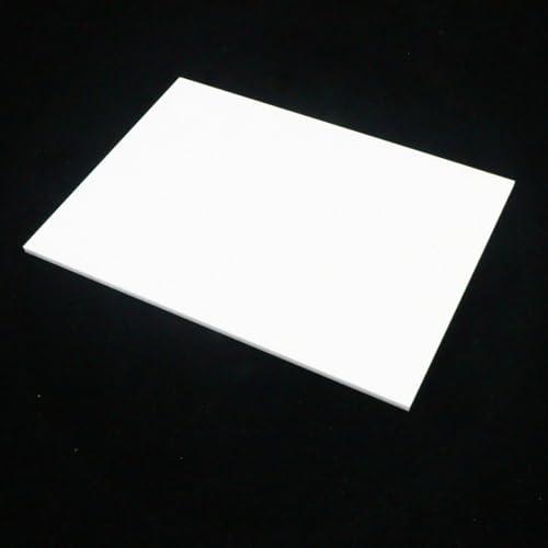 AtHaus® Placa de acrílico opal blanca 3mm | Corte a medida | Placa tipo vidrio esmerilado translúcido para decoración, bricolaje y muebles: 300 x 200 mm