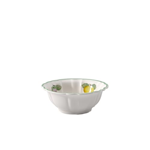 Villeroy & Boch French Garden Fleurence, ciotola curva, in porcellana premium, colore: Bianco/Multicolore