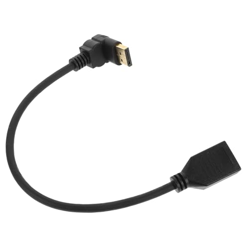 Cable Displayport macho hembra para ampliar tu escritorio y conectar un monitor