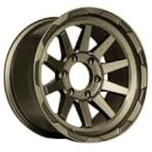 MichaelPro Rims 17x8.5 Bronze Wheel with Polished 17 x 8.5 inches /6 x 139 mm, 0 inches Offset