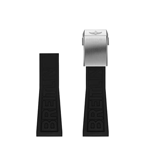 Bracelet montre caoutchouc 22mm pour Breitling Avenger et Navitimer