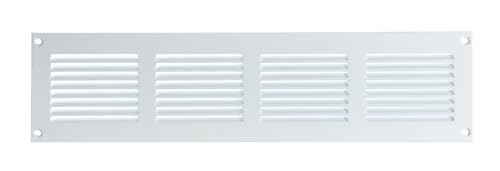 Steinberg14 Grille d'Aération Rectangulaire 400x100mm - Blanc Grille de Ventilation