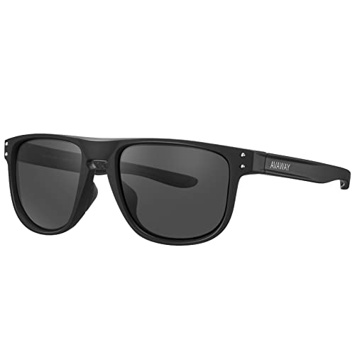 AVAWAY Sonnenbrillen, Fashion Sonnenbrillen für Herren, polarisiert UV-Schutz, Herrenbrillen für Sport, Wandern, Reisen, Fahren Cover
