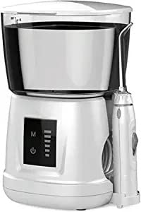 aiqiua ウォーターフロッサー 電動デンタルカウンタートップ プロフェッショナル口腔洗浄器 歯用 1000ml プロフェッショナル口腔洗浄器 家族 掃除が簡単 ポータブル 省スペース