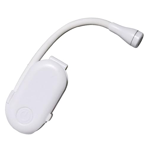 PRETYZOOM Rechargeable Book Light Flexible Night Light for USB Charging Desktop Lamp Reading Light for Bedroom Compact Design for Convenient Indoor Use