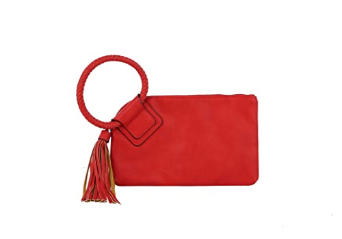 Image of Womens Clutch Purse Wristlet Wallet Evening w /Hand Strap Casual Formal Vegan Leather - Metro Muse
