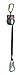 Miller by Honeywell Turbo T-BAK 7.5-Foot Tie-Back Personal Fall Limiter with Steel Twist-Lock Carabiner (MFLT-2/7.5FT)