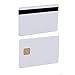 Produktbild smartelf j2a040 Java Smart Card|Chipkarte|weiß PVC Karte|Plastikkarten|Blankokarten mit Magnetkarten |JCOP 21 40K 7 mm |10 Pack