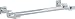 Delta 77525 Ara 24 in Towel Bar, Chrome