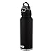 Coleman Autoseal FreeFlow Stainless Steel Water Bottle, Black, 40 oz