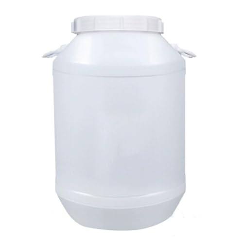 TUOYIBO Tanque de agua 20L/30L/50L/60L Cubo de agua,Almacenamiento de agua doméstico,Tanque de agua de plástico de grado alimenticio al aire libre,Tanque de agua circular grande...