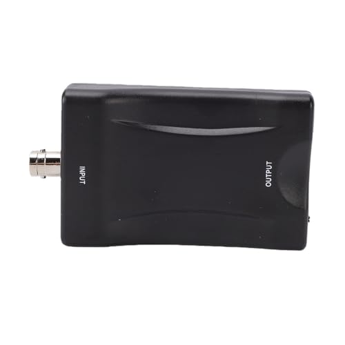 Creacom BNC to HDMI�R���o�[�^�[ BNC HDMI�ϊ��A�_�v�^�[ 3D�⏞�Z�p���� 720P/1080P�ؑ։\ �Z�L�����e�B�J���� DVR�Ή� with 3.5mm�I�[�f�B�I�C���t�F�[�X for �v���W�F�N ���j �e���r