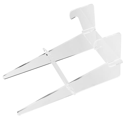 ELAYARD Soporte Acrílico para Libros de Recetas Práctico Atril de Cocina Resistente y Versátil para Mostrador Organizador de Cocina Multiusos para Lectura Manos Libres