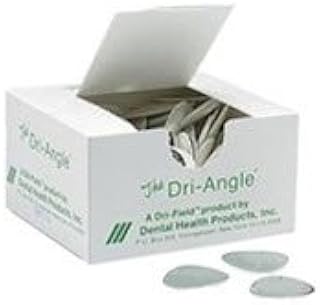 32-SAG40 Cotton Dri-Angle Silver Dental Small Triangle 400 Per Box Part No. 32-SAG40 by- Dental Health Products
