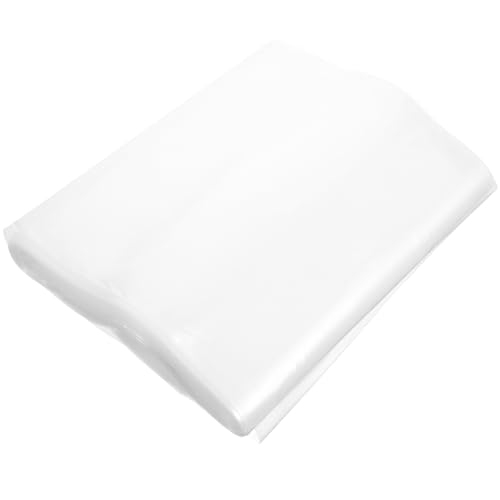 Uonlytech 50���蓧�����̗A���p�o�b�O �y�ʎg���̂�HDPE�f�� �R��h�~�@�\�t�� ����ނ̕��ނ�ɍœK�ȗA���p�|�[�` 20×44cm�T�C�Y