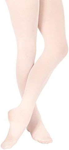 Childrens Footed Ballet Dance tights in Pink