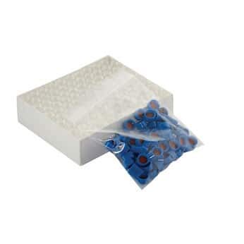 Wheaton W225154-01 ABC Vial Convenience Kits with Clear Vial and PTFE/red Silicone Septa